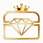 寻宝黄金城品牌标识LOGO，由专属图形与中文字样组成